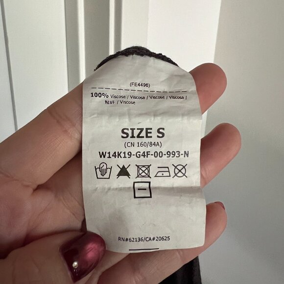 Guess Black Halter Bodycon Dress – Sequin Embellished – Size S - Picture 5 of 5